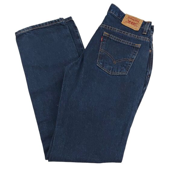 Levi's 505 Jeans Womens 8/M Blue Lower Rise Straight Leg Medium Wash American - Picture 5 of 11